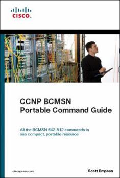 Paperback CCNP BCMSN Portable Command Guide Book