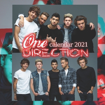 Paperback One Direction: 2021-2022 calendar 8.5 x 8.5 glossy paper Book