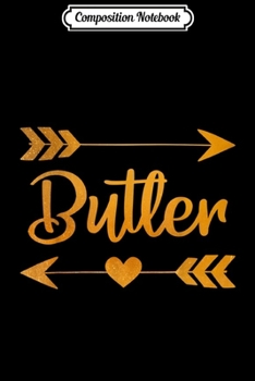 Composition Notebook: BUTLER PA PENNSYLVANIA Funny City Home Roots USA Women Gift  Journal/Notebook Blank Lined Ruled 6x9 100 Pages