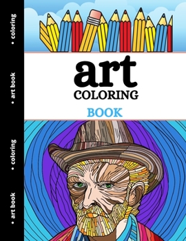 Paperback Art Coloring Book