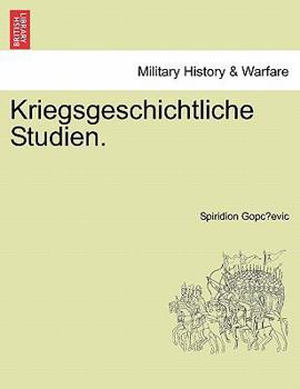 Paperback Kriegsgeschichtliche Studien. [German] Book