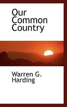 Paperback Our Common Country Book