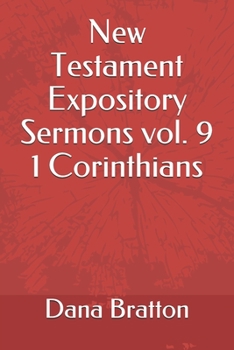 Paperback New Testament Expository Sermons vol. 9 1 Corinthians Book