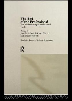 Paperback The End of the Professions? Book