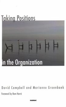 Paperback Taking Positions in the Organization Book