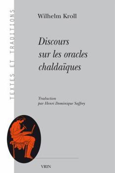 Paperback Discours Sur Les Oracles Chaldaiques [Latin] Book