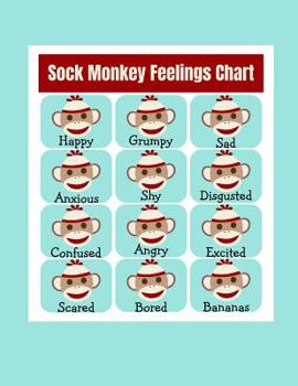 Paperback Sock Monkey Face Notebook: Sock Monkey Face Fun Notebook To Write In Book