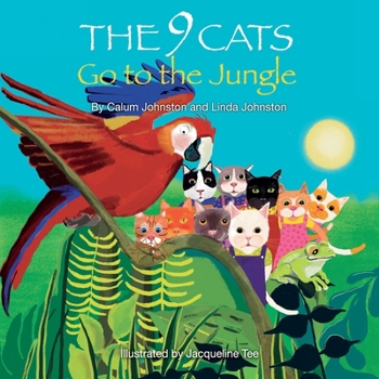 Paperback The 9 Cats Go to the Jungle Book