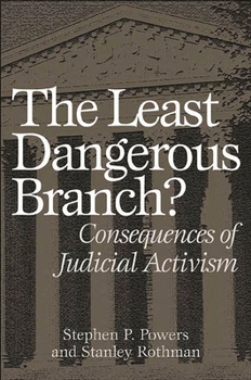 Hardcover The Least Dangerous Branch?: Consequences of Judicial Activism Book