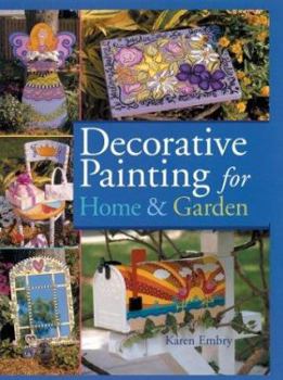 Hardcover Decorative Painting for Home & Garden Book