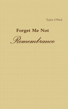 Hardcover Forget Me Not: Remembrance Book