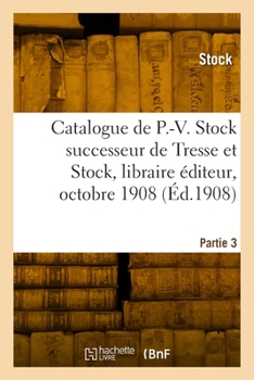 Paperback Catalogue analytique de pièces de théâtre classées de P.-V. Stock [French] Book