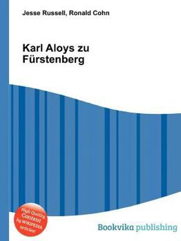 Paperback Karl Aloys Zu Furstenberg Book