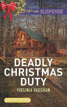 Mass Market Paperback Deadly Christmas Duty [Large Print] Book