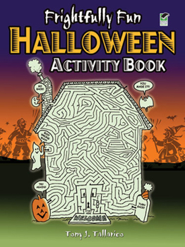 Paperback Frightfully Fun Halloween Activity Book