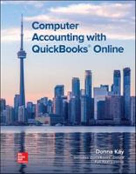 Paperback Computer Accounting with Quickbooks Online Book