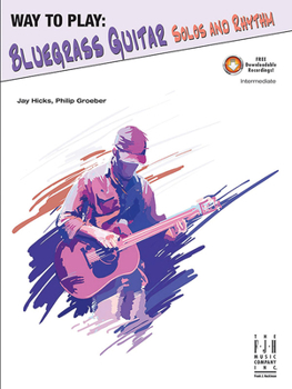 Paperback Way to Play Bluegrass Guitar -- Solos and Rhythm Book