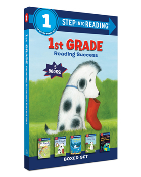 Paperback 1st Grade Reading Success Boxed Set: Best Friends, Duck & Cat's Rainy Day, Big Shark, Little Shark, Drop It, Rocket! the Amazing Planet Earth Book