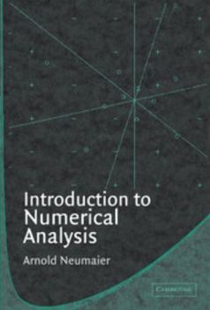 Hardcover Introduction to Numerical Analysis Book