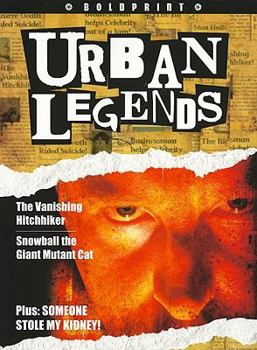 Paperback Steck-Vaughn Boldprint Anthologies: Individual Student Edition Lime Urban Legends Book