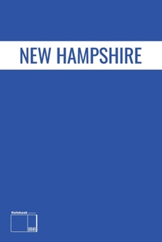 Paperback New Hampshire Notebook: New Hampshire Notebook -3 Book