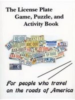 Paperback The License Plate Game, Puzzle & Activity Book