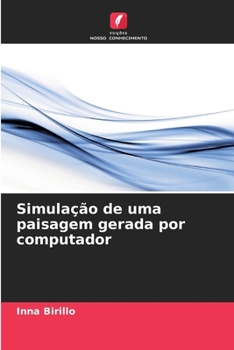 Paperback Simulação de uma paisagem gerada por computador [Portuguese] Book