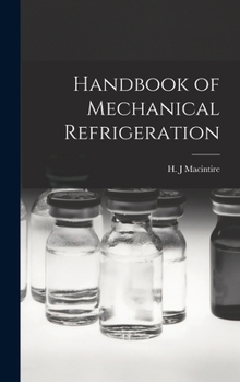 Hardcover Handbook of Mechanical Refrigeration Book