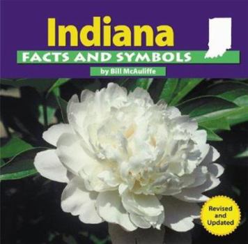 Library Binding Indiana Facts and Symbols Book