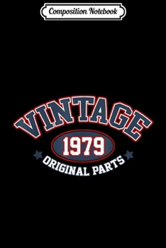 Composition Notebook: Vintage 50th Birthday Gift Genuine Made In 1969  Journal/Notebook Blank Lined Ruled 6x9 100 Pages