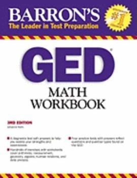 Paperback GED Math Workbook Book