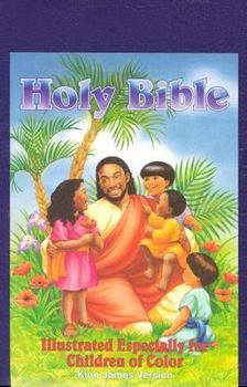 Leather Bound Holy Bible Illustrated Especially for Children of Color Book