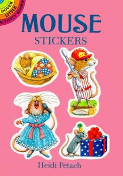 Paperback Mouse Stickers (Dover Little Activity Books) Book