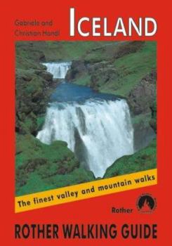 Paperback Iceland a Rother Walking Guide Red Book