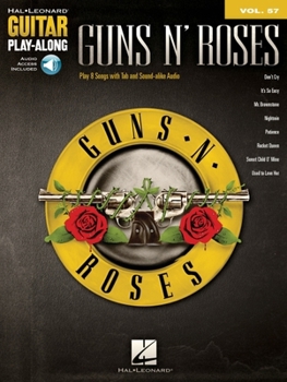 Paperback Guns N' Roses: Guitar Play-Along Book with Online Audio Tracks Book