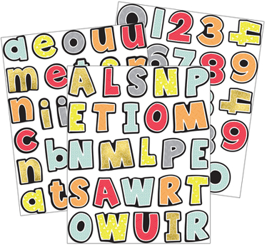 Paperback Aim High Letters and Numbers Sticker Pack Book