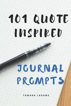 Paperback 101 Quote Inspired Journal Prompts Book