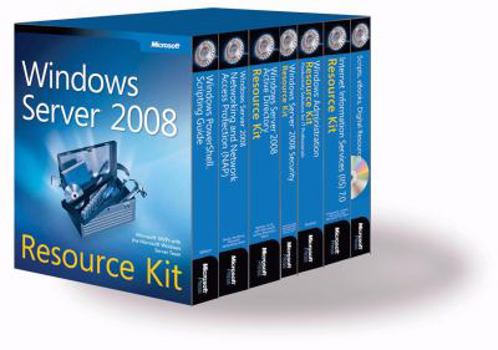 Paperback Windows Servera 2008 Resource Kit Book