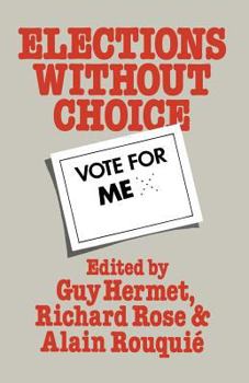 Paperback Elections Without Choice Book