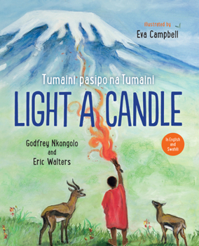 Hardcover Light A Candle/Tumaini Pasipo Na Tumaini [Swahili] Book