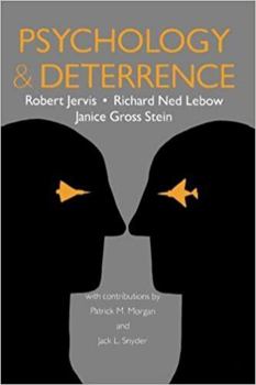 Paperback Psychology and Deterrence Book