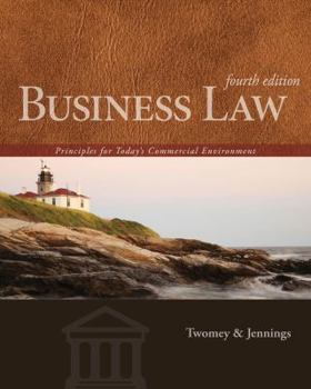 Hardcover Business Law: Principles for Today's Commercial Environment Book