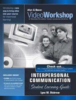 Paperback Videoworkshop for Interpersonal Communication: Student Learning Guide with CD-ROM [With CDROM] Book