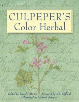 Paperback Culpeper's Color Herbal Book