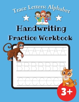 Paperback ABC Learning For Toddlers: Alphabet Handwriting Practice for Kids Preschool Writing Workbook with Sight Words for Kindergarten and Kids Ages 3-5 Book