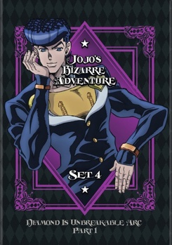 DVD Jojo's Bizarre Adventure Set 4: Diamond is Unbreakable Part 1 Book