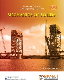 Paperback Mechanics Of Solids Sem. III Civil (Anna University) Book