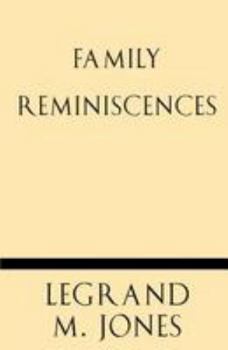Paperback Family Reminiscences Book
