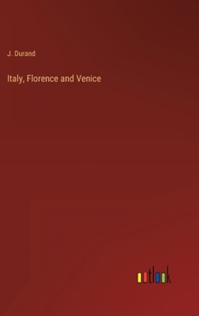 Hardcover Italy, Florence and Venice Book