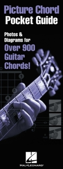 Paperback Picture Chord Pocket Guide: Photos & Diagrams for Over 900 Guitar Chords! Book